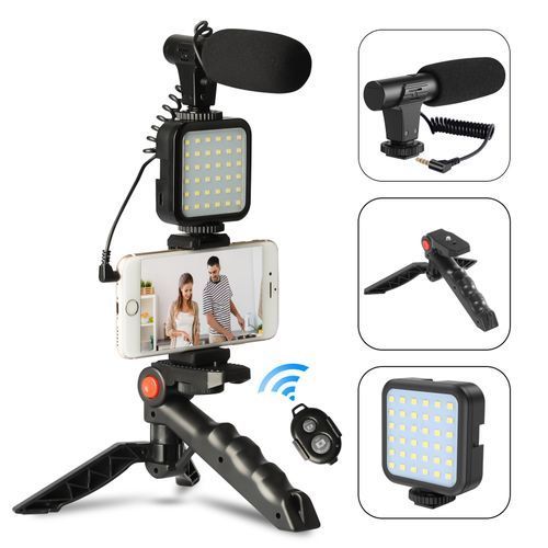Vlogging Kit Potable Handheld Gimbal Phone Stabilizer Item | Buy Vlogging Kit Potable Handheld Gimbal Phone Stabilizer | SPOP Enterprise Global